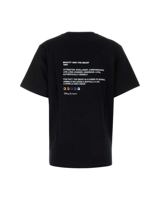 Coperni Tops ,Zwart ,Katoen Belle T-Shirt in het Black