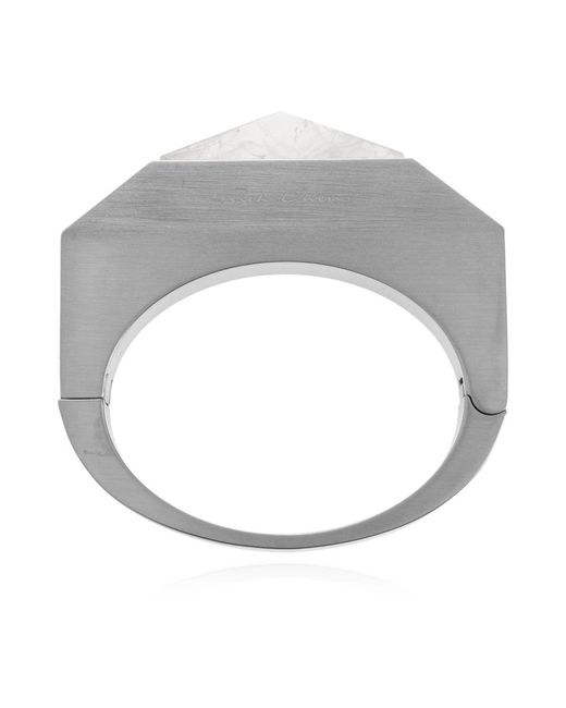 Bracelets Rick Owens en coloris Gray