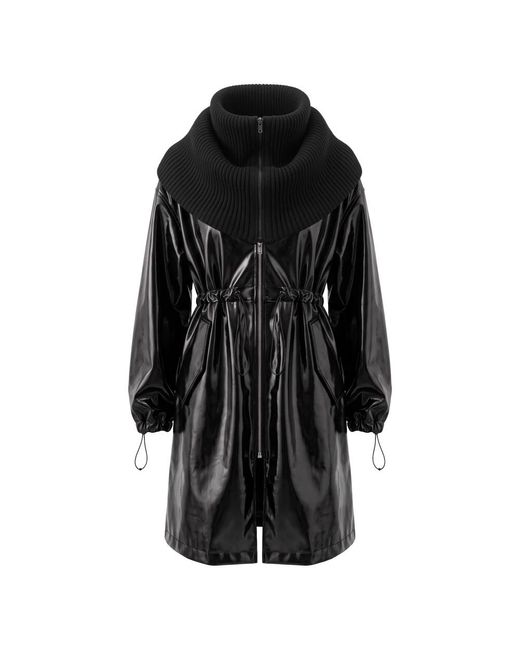 Bottega Veneta Black Leather Jackets