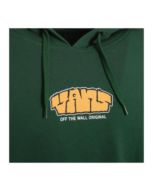 Vans Baumwoll-sweatshirt mit fester kapuze in Green für Herren
