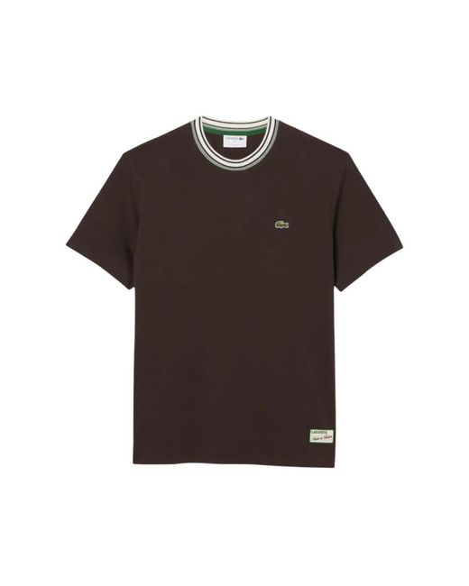 Lacoste Brown T-Shirts for men