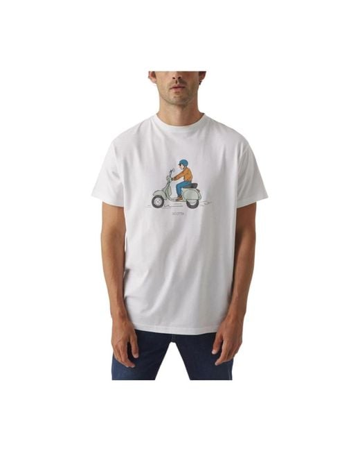 Scotta T-Shirt in het Gray voor heren