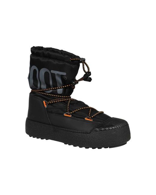Moon Boot Black Winter Boots for men