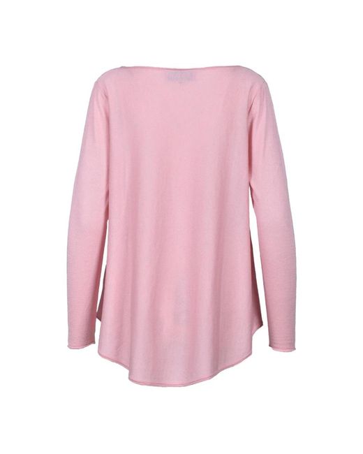 Maglione seta cashmere di Wild Cashmere in Pink