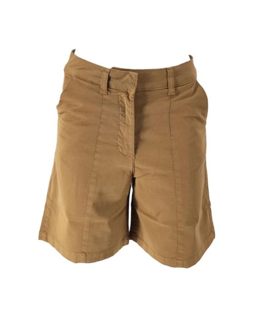 Bomboogie Natural Casual Shorts