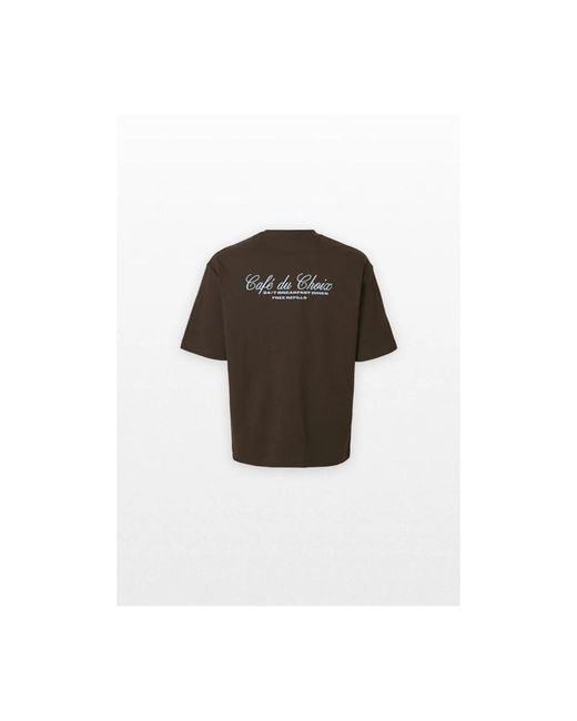 T-Shirts SELECTED de hombre de color Black