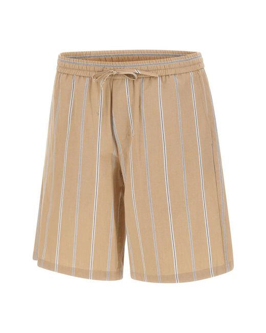 Paolo Pecora Natural Casual Shorts for men