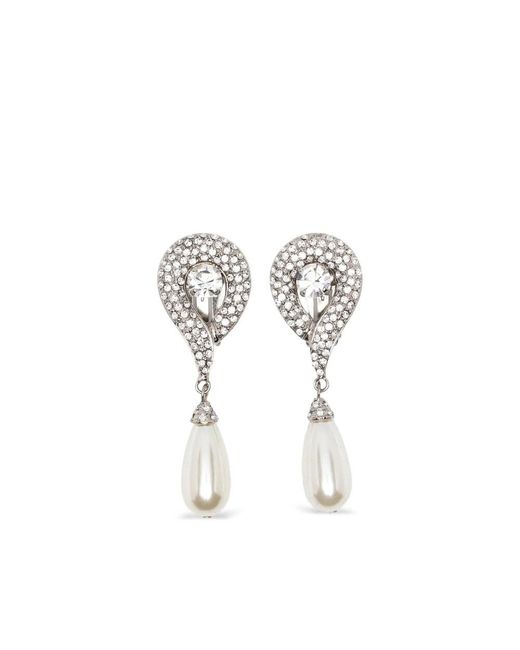 Earrings Alessandra Rich de color Metallic