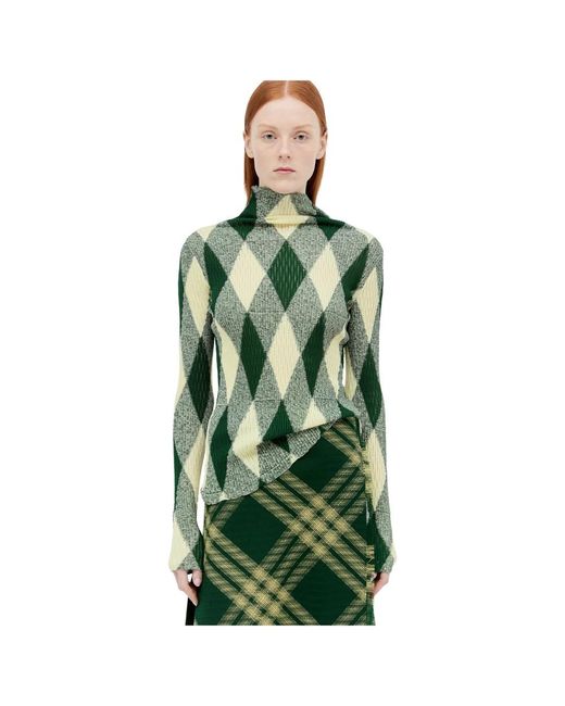 Knitwear Burberry de color Green