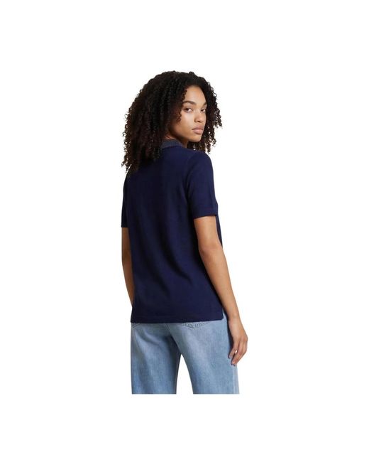 Guess Blue Polo Shirts