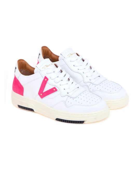 Via Roma 15 Pink Sneakers