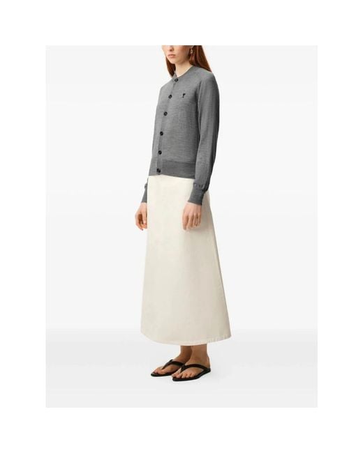 AMI Gray Cardigans