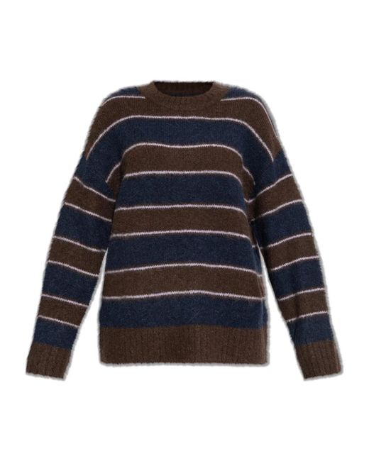 Samsøe & Samsøe Blue Round-Neck Knitwear