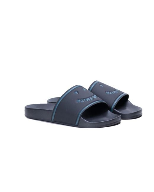Paul Smith Blue Sliders for men