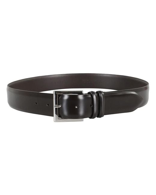 Orciani Belts in het Black voor heren