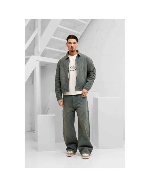 Equalite Monogram Jeans in Green für Herren