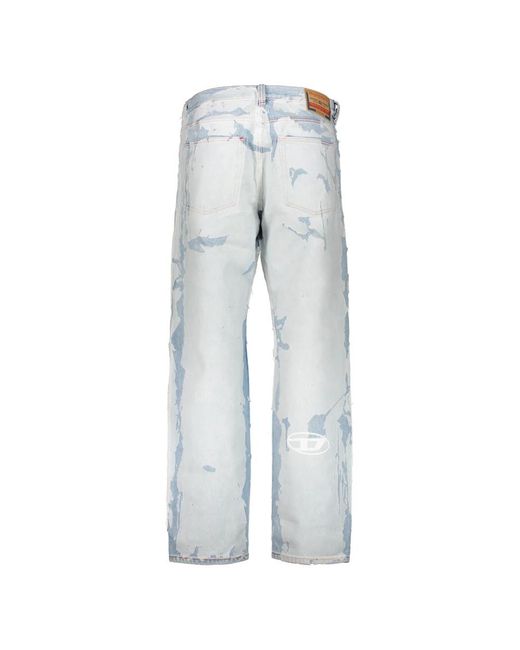 DIESEL Lichte Denim Broek in het Gray voor heren