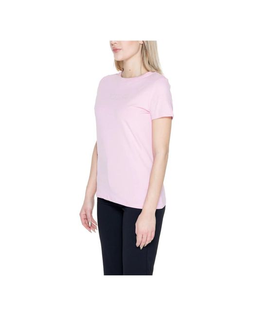 Guess Pink T-shirt frühling/sommer kollektion