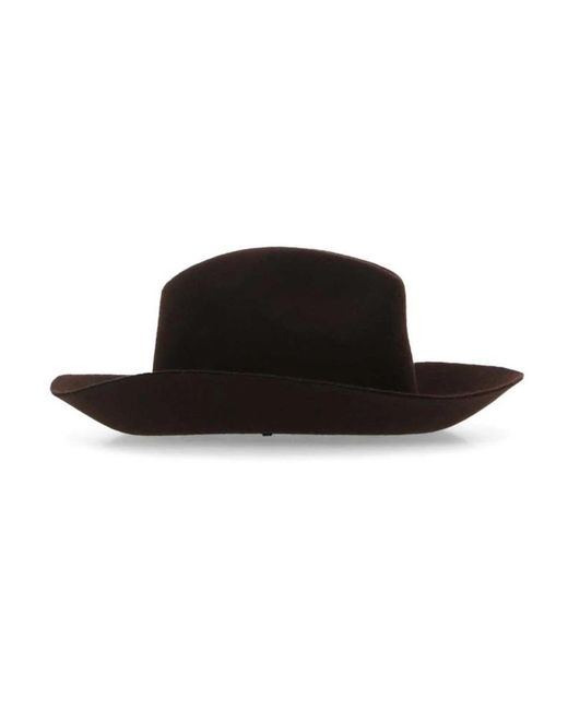 Golden Goose Deluxe Brand Black Hats for men