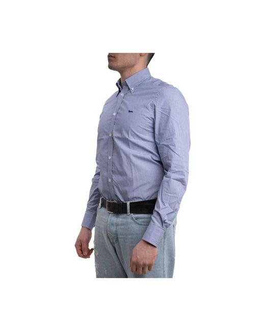 Harmont & Blaine Blue Casual Shirts for men