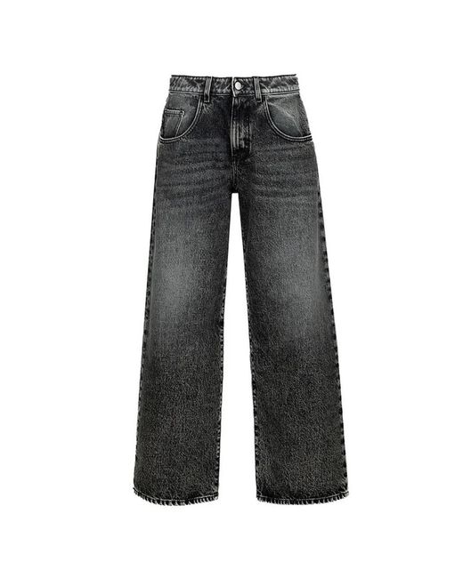 ICON DENIM Gray Wide Jeans