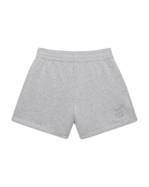 Anine Bing Gray Short Shorts