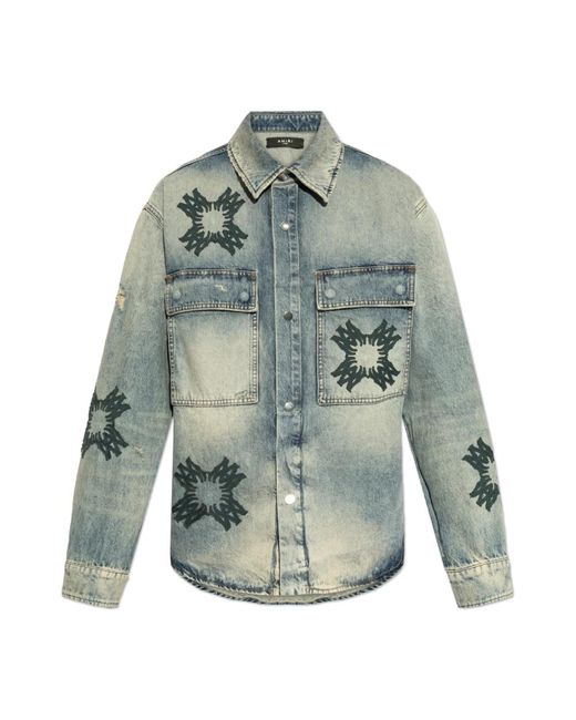 Denim Shirts di Amiri in Blue da Uomo