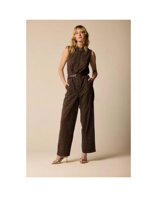 Kocca Jumpsuits & Playsuits ,Bruin ,Jumpsuit in het Brown