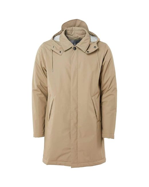 Rains Wasserdichter Mac Mantel in Natural für Herren