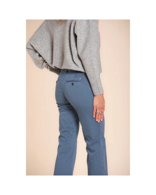 Cropped Trousers di Mason's in Blue