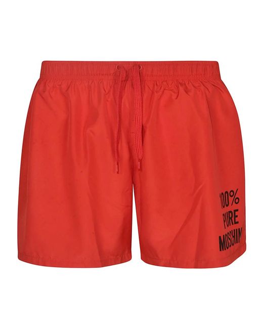 Swimwear > beachwear Moschino pour homme en coloris Red