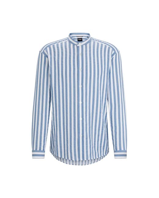 Casual Shirts di Boss in Blue da Uomo