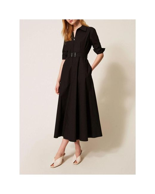 Actitude Black Midi Dresses