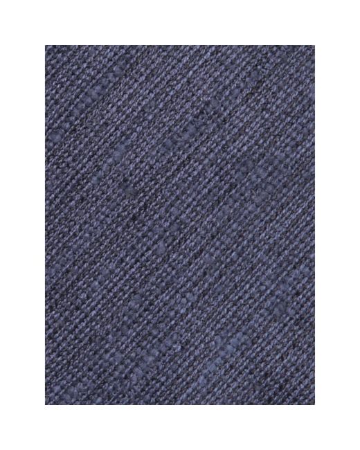 Lardini Blauwe Geweven Stoffen Stropdas in het Blue voor heren