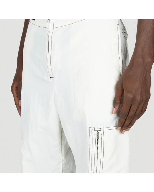 Trousers > slim-fit trousers Noma T.D pour homme en coloris White