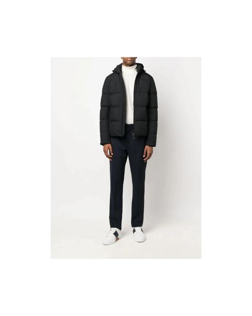 Herno Jassen ,Zwart ,Zwarte Gore-Tex Windstopper Bomber Jas in het Black voor heren