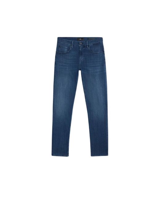 Slim-Fit Jeans 7 For All Mankind de hombre de color Blue