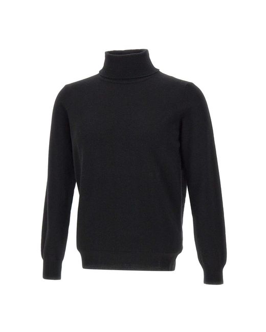 Kangra Blue Turtlenecks for men