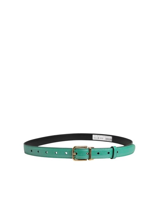 Dolce & Gabbana Green Belts for men
