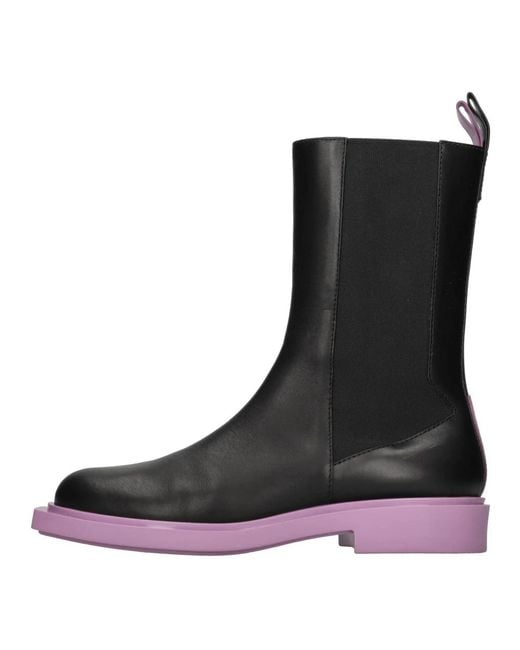 3Juin Black Chelsea Boots