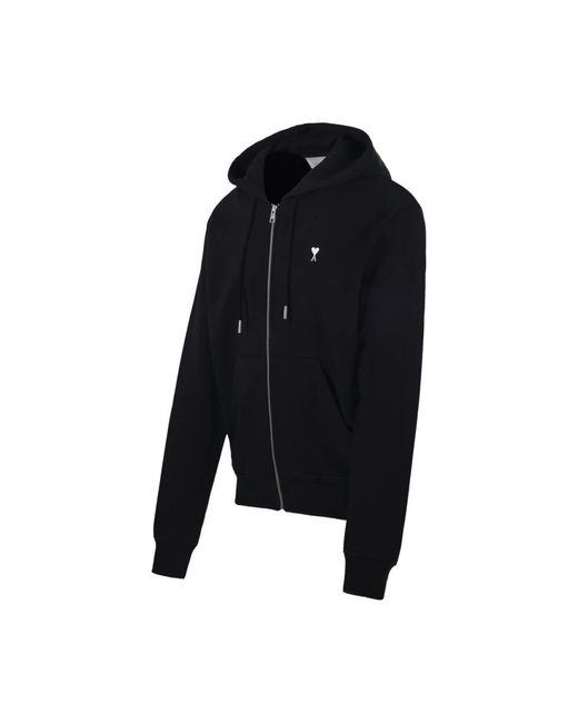 Zip-Throughs di AMI in Black da Uomo