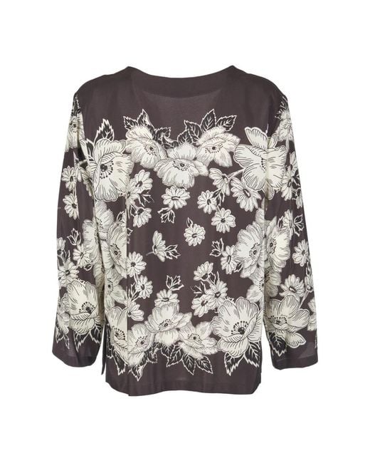 P.A.R.O.S.H. Brown Blouses