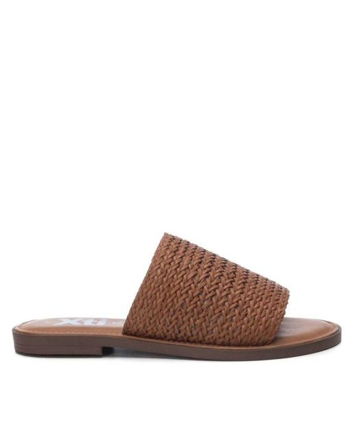 Xti Brown Sliders