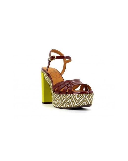 High Heel Sandals di Chie Mihara in Metallic