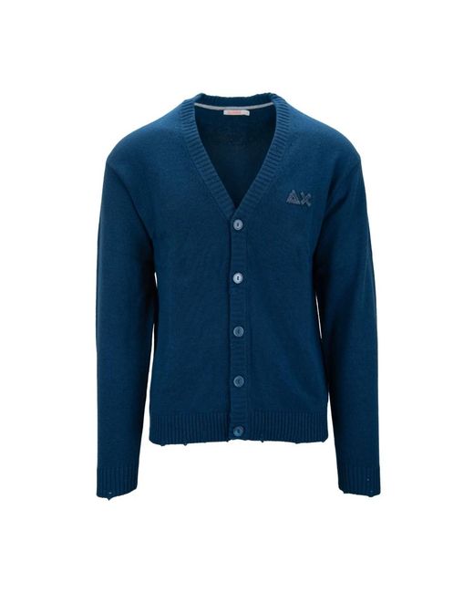 Cardigans Sun 68 de hombre de color Blue