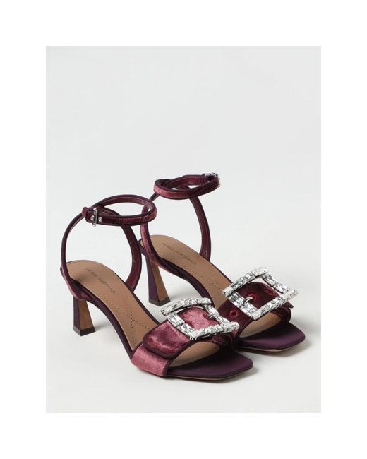 High Heel Sandals di Dolce & Gabbana in Purple