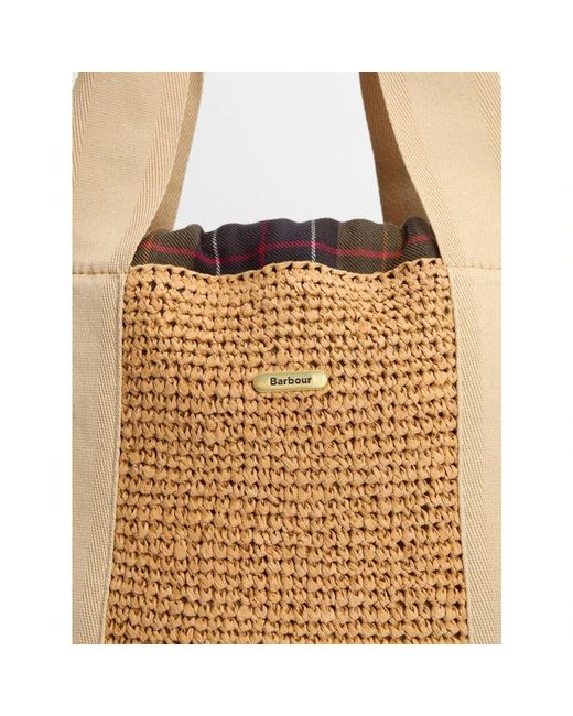 Barbour Natural Lily Beach Tote Tasche