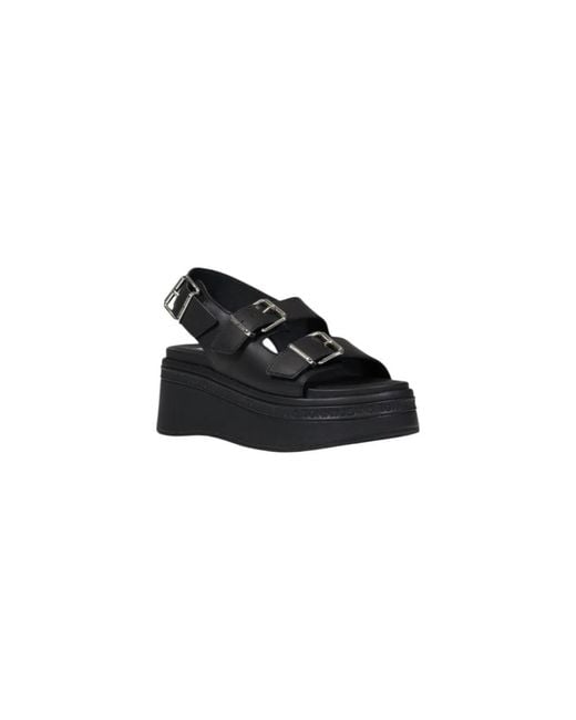 Tommy Hilfiger Black Wedges