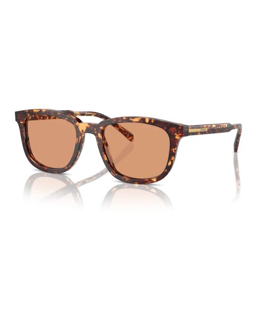 Prada Stylische sonnenbrille in schwarz/braun,magma tortoise/orange sonnenbrille in Brown für Herren