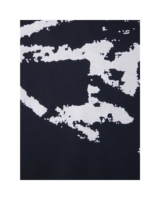 DIESEL Blue Sweatshirts for men